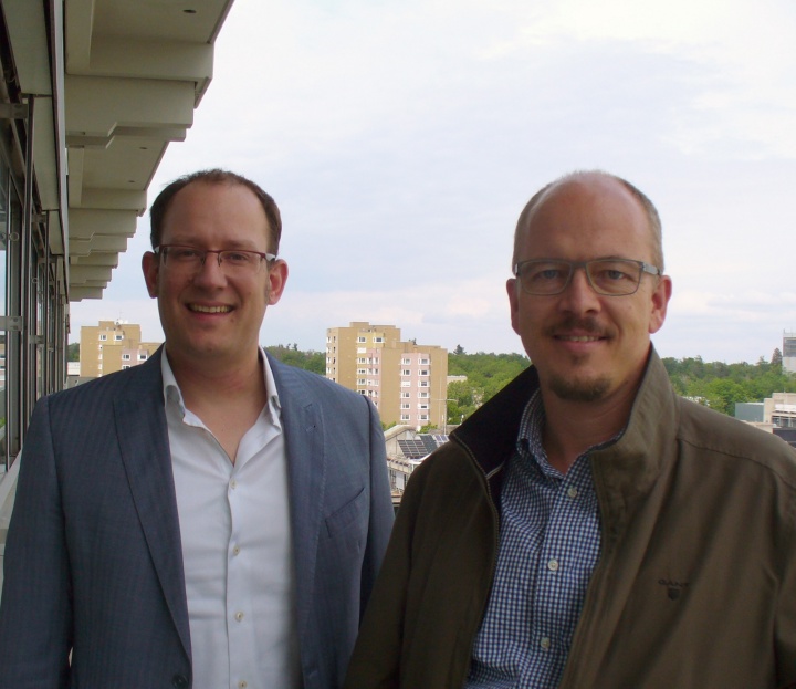 Prof. Frederik Witt und Guido P. Vetter (Daimler AG) 