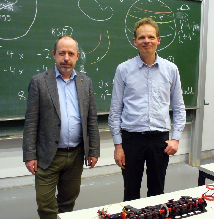 Prof. Jens Wirth und Prof. Thomas Püttmann